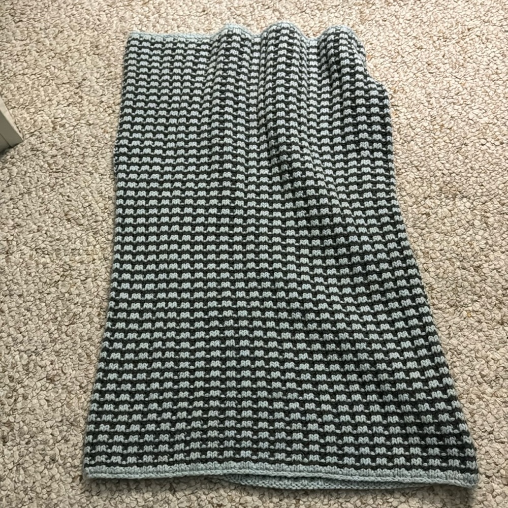 knitted scarf